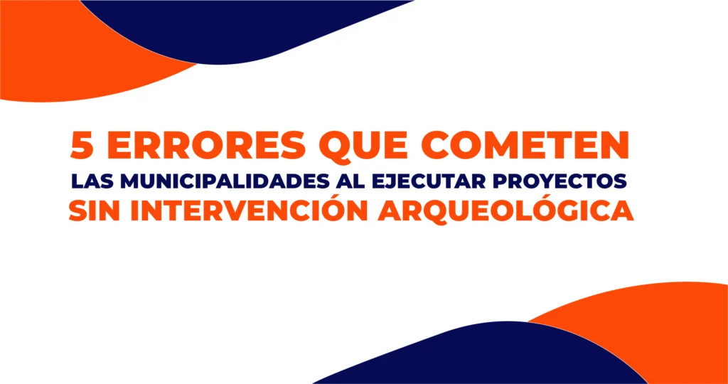 Errores que cometen las municipalidades