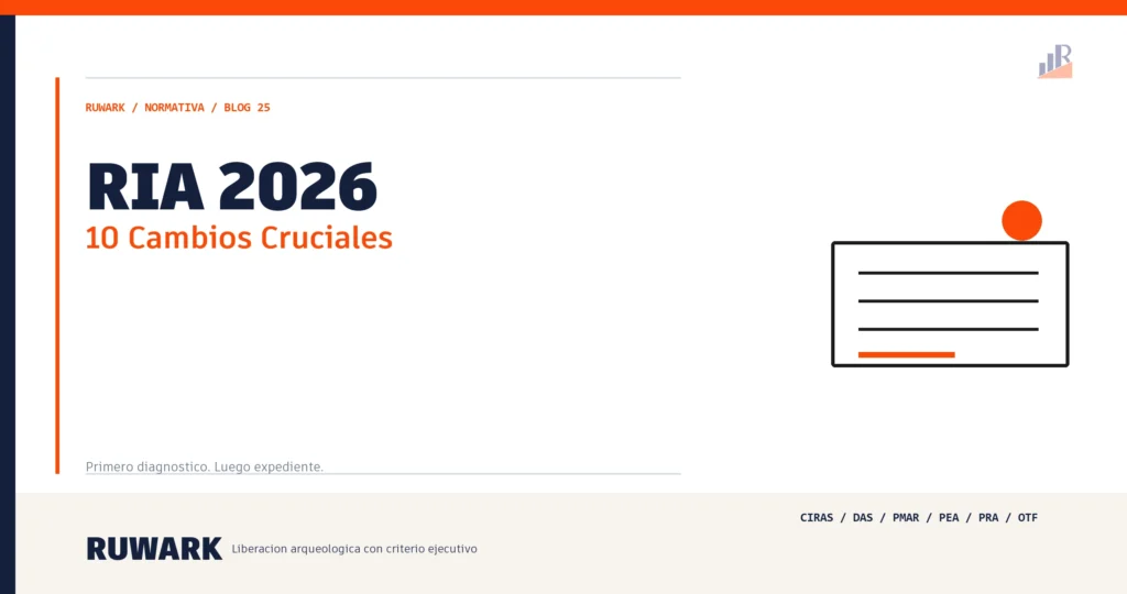 RIA 2026: 10 Cambios Cruciales [Guía] — RUWARK