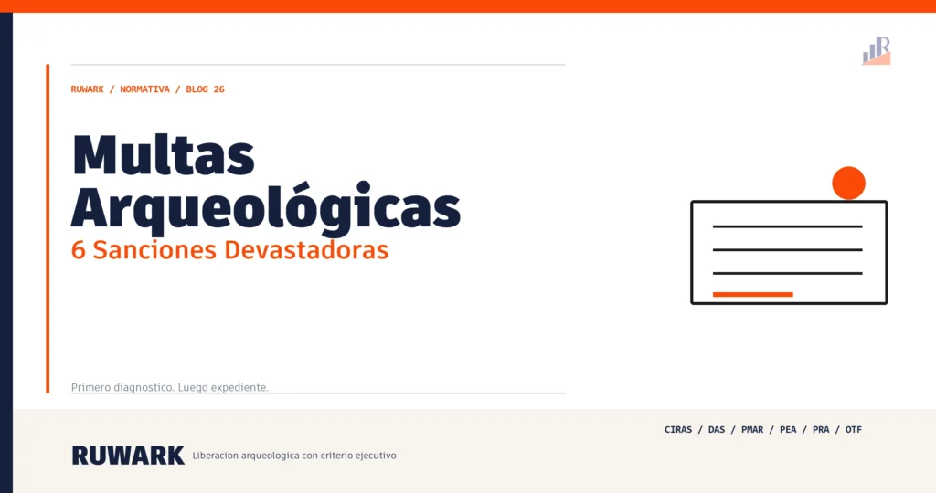 Multas Arqueológicas: 6 Sanciones Devastadoras — RUWARK
