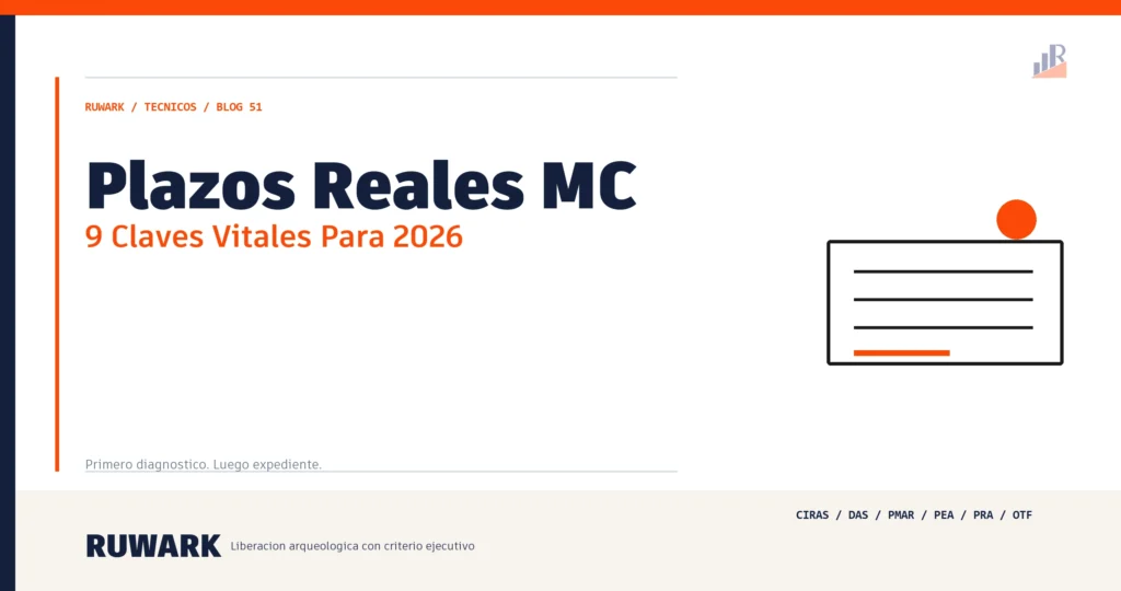 Plazos Reales MC: 9 Claves Vitales Para 2026 — RUWARK