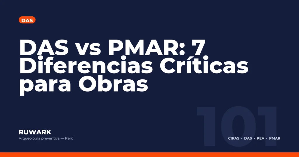 DAS vs PMAR: 7 Diferencias Criticas para Obras — RUWARK