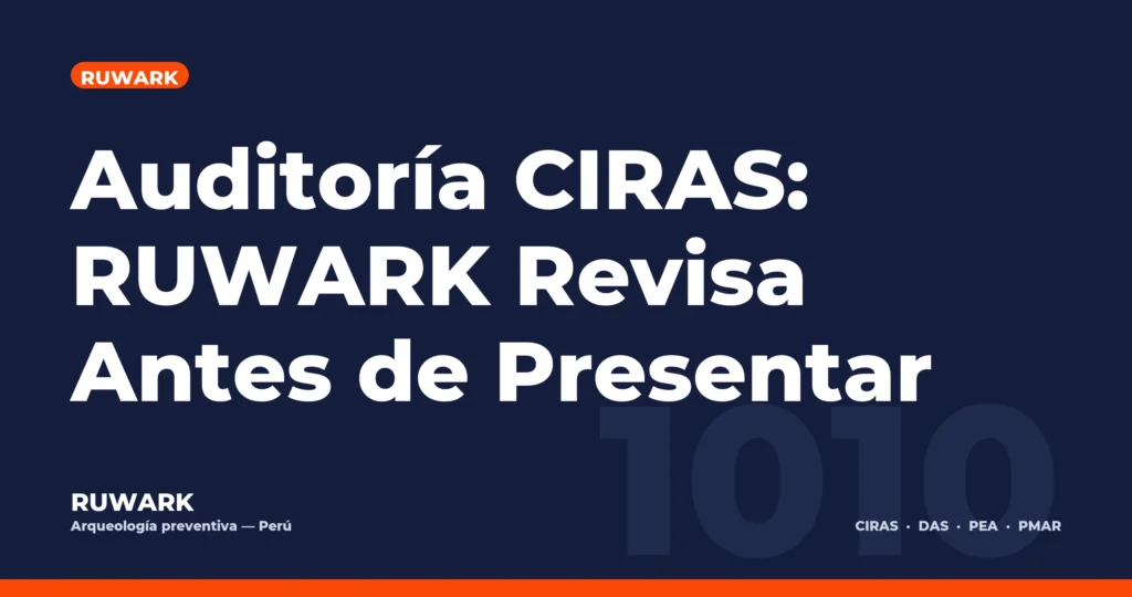 Portada blog 1010 - Auditoría CIRAS: RUWARK Revisa Antes de Presentar
