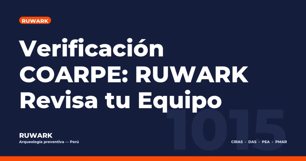 Portada blog 1015 - Verificación COARPE: RUWARK Revisa tu Equipo