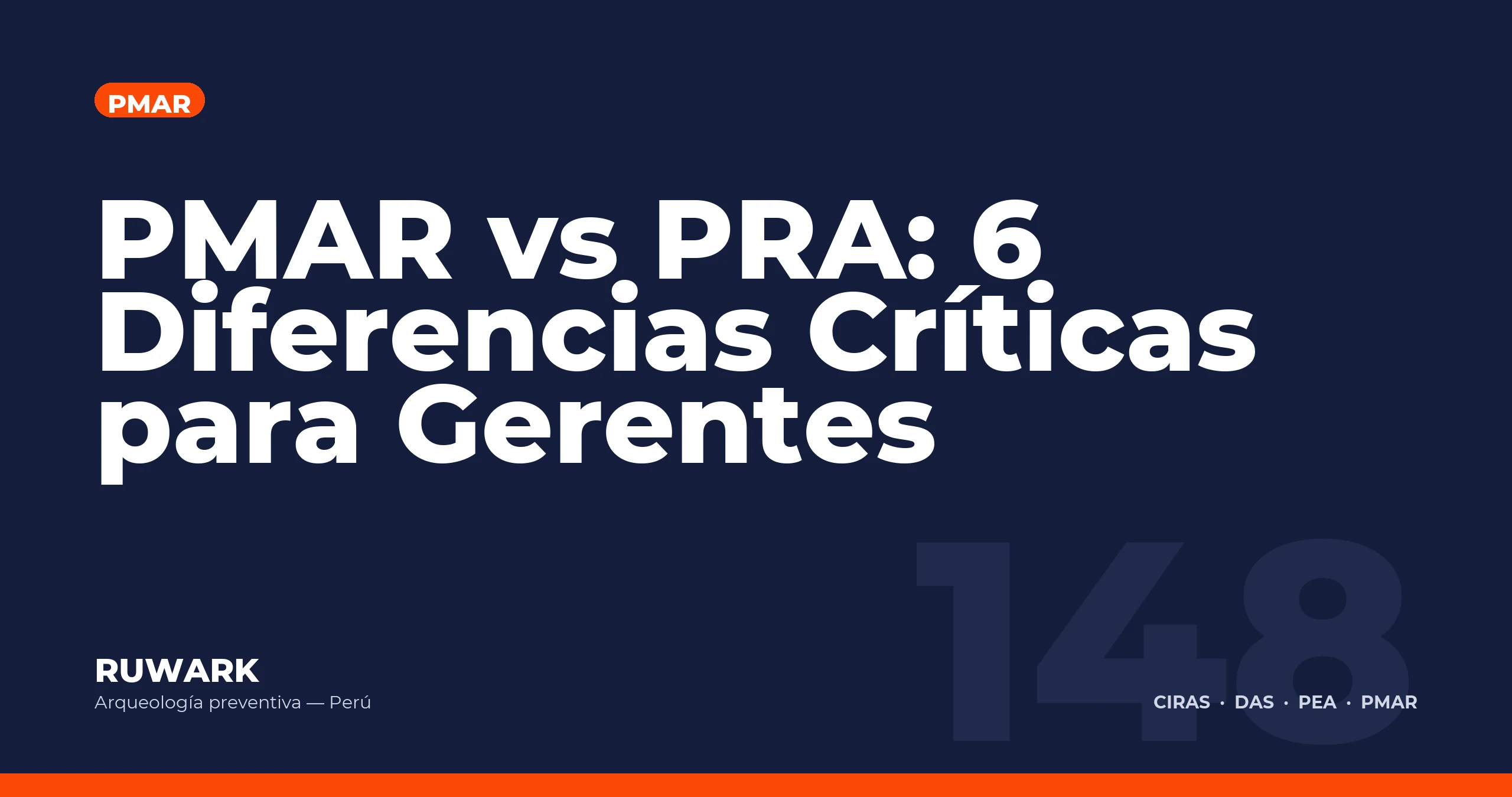 PMAR vs PRA: 6 Diferencias Criticas para Gerentes — RUWARK