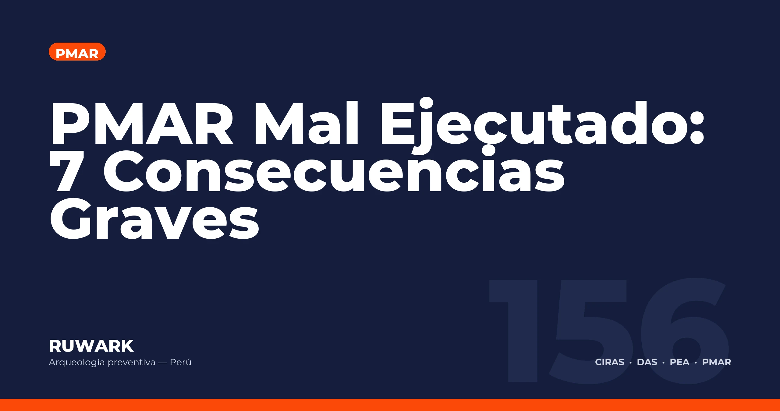 PMAR Mal Ejecutado: 7 Consecuencias Graves — RUWARK