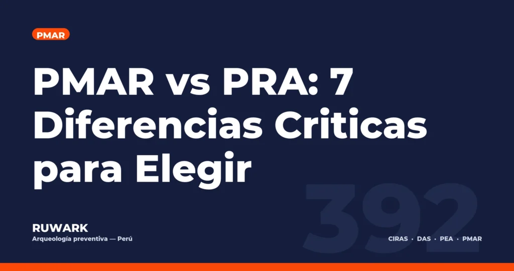 PMAR vs PRA: 7 Diferencias Criticas para Elegir — RUWARK