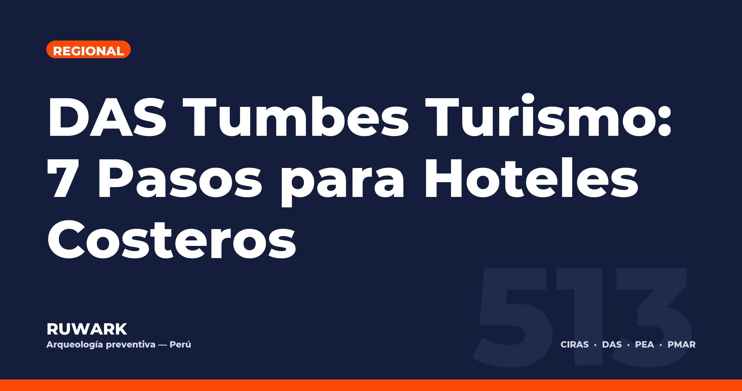 DAS Tumbes Turismo: 7 Pasos para Hoteles Costeros — RUWARK