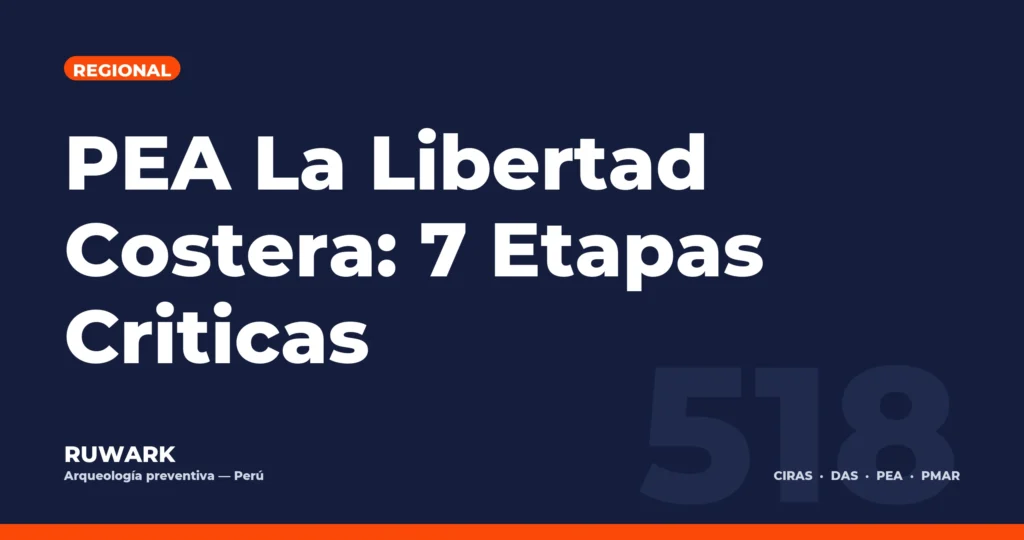 PEA La Libertad Costera: 7 Etapas Criticas — RUWARK