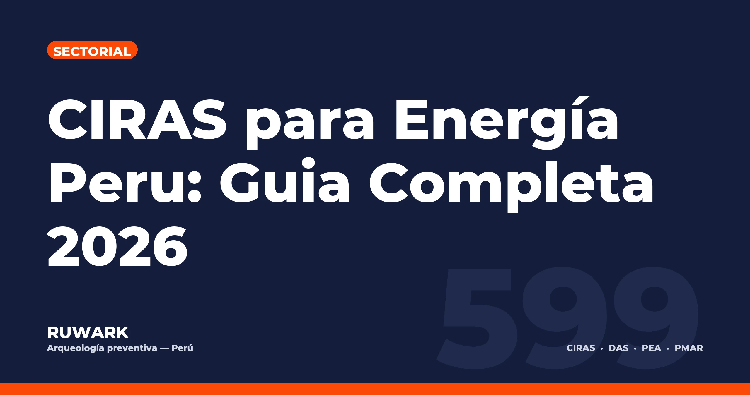 Portada blog 599 - CIRAS para Energia Peru: Guia Completa 2026