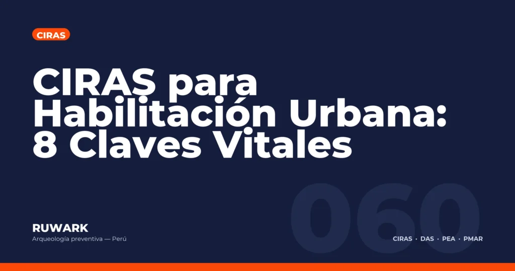 CIRAS para Habilitacion Urbana: 8 Claves Vitales — RUWARK