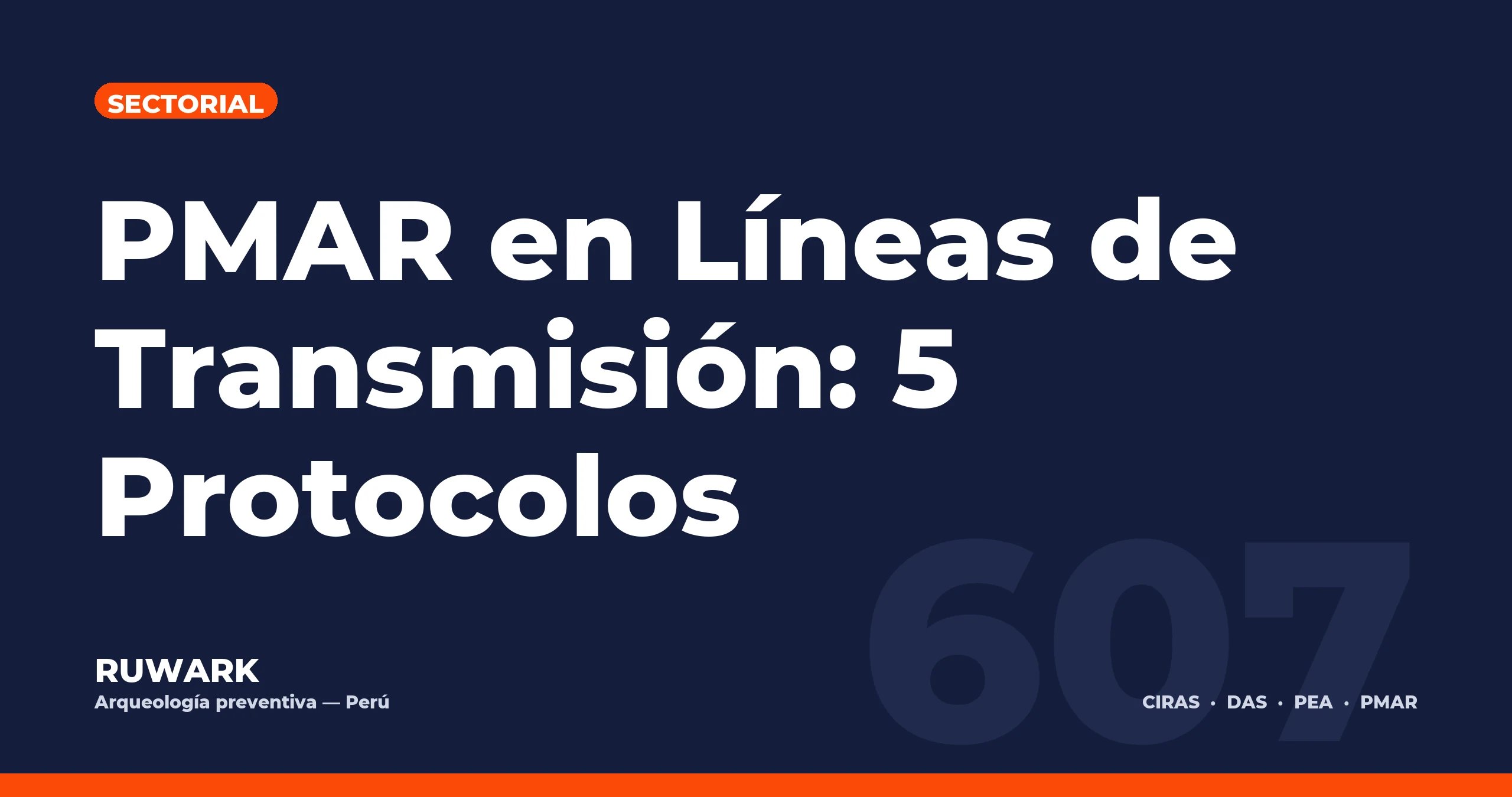 Portada blog 607 - PMAR en Lineas de Transmision: 5 Protocolos