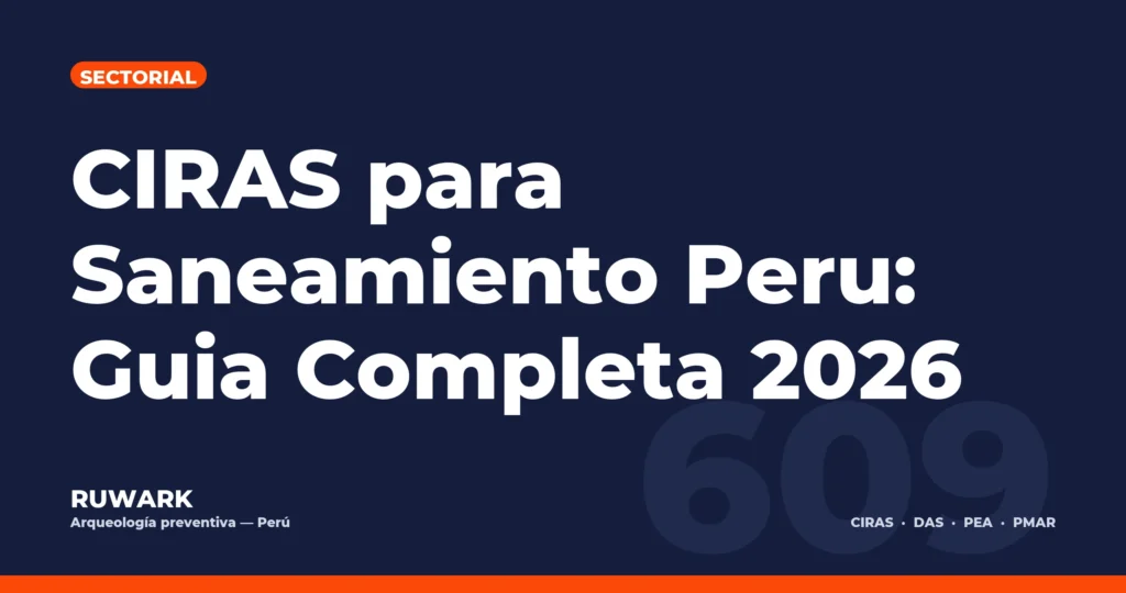 Portada blog 609 - CIRAS para Saneamiento Peru: Guia Completa 2026