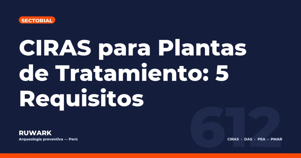 Portada blog 612 - CIRAS para Plantas de Tratamiento: 5 Requisitos