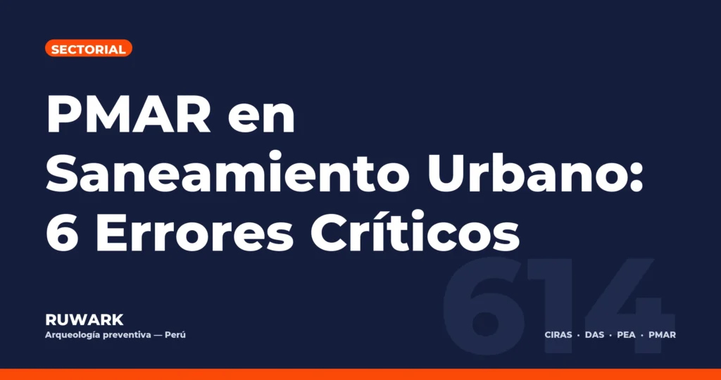 Portada blog 614 - PMAR en Saneamiento Urbano: 6 Errores Criticos