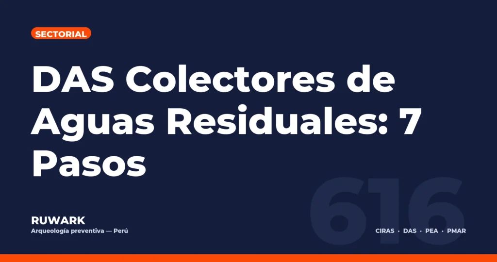 Portada blog 616 - DAS Colectores de Aguas Residuales: 7 Pasos
