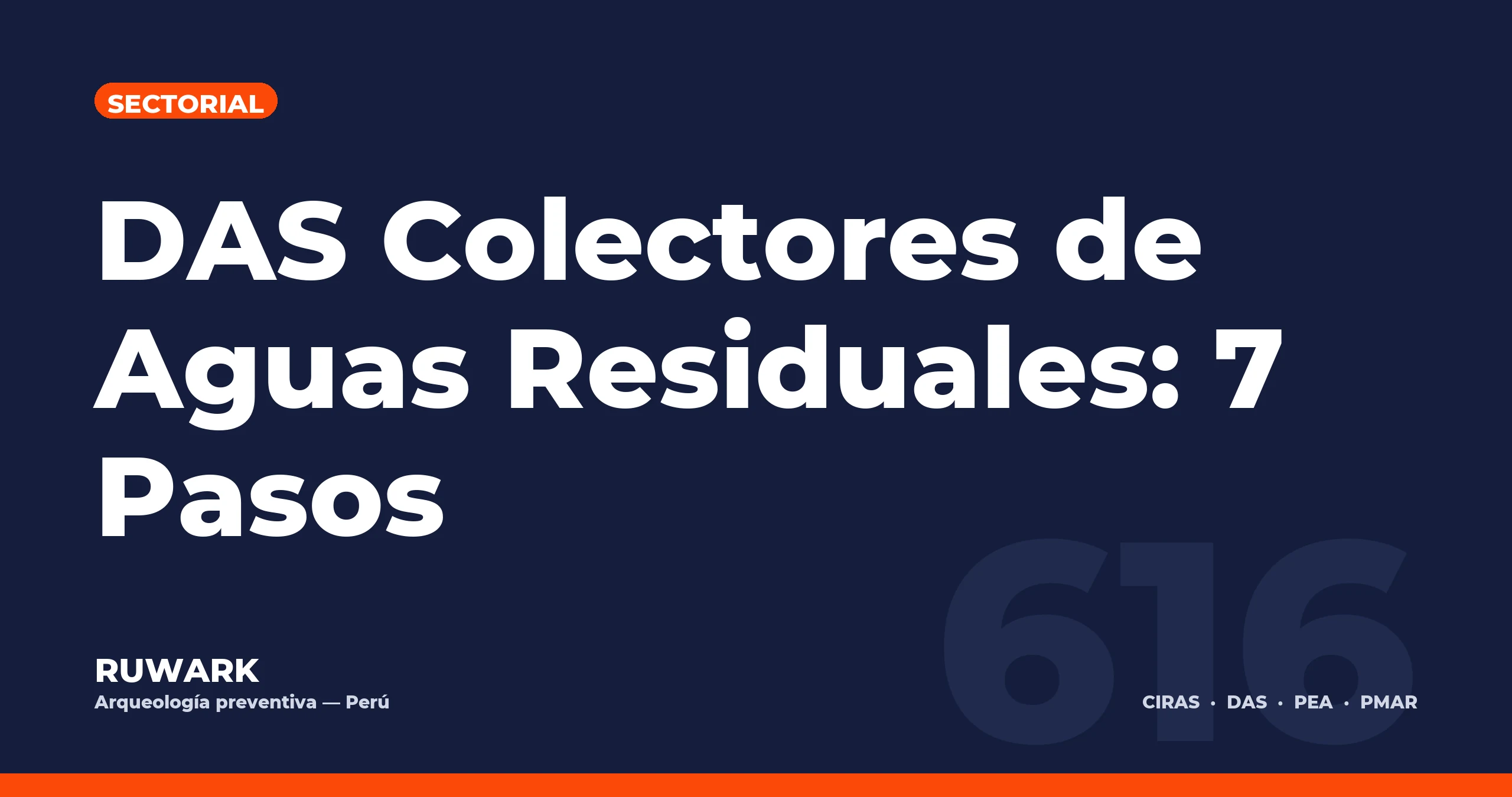 Portada blog 616 - DAS Colectores de Aguas Residuales: 7 Pasos
