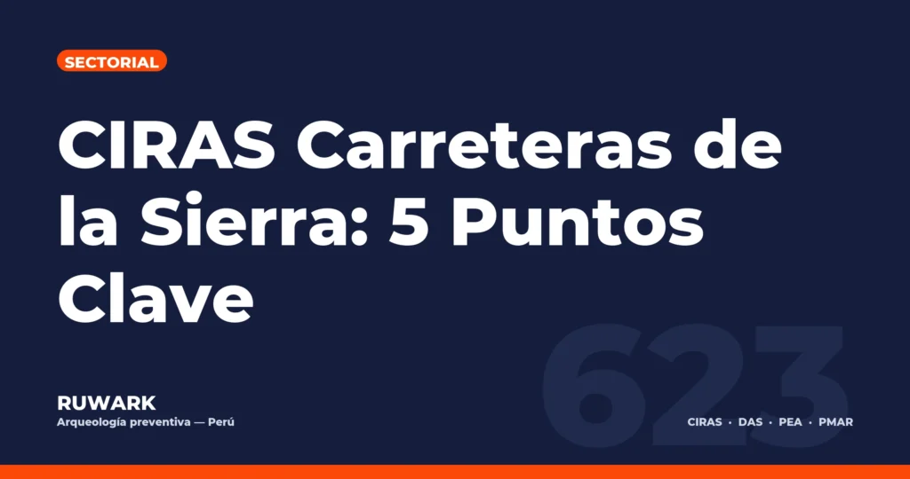 Portada blog 623 - CIRAS Carreteras de la Sierra: 5 Puntos Clave