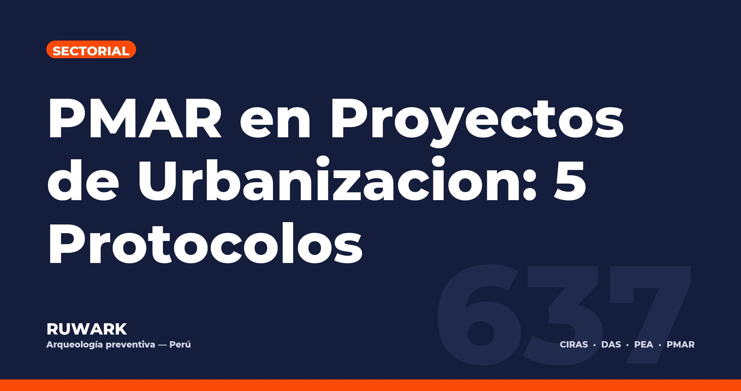 Portada blog 637 - PMAR en Proyectos de Urbanizacion: 5 Protocolos