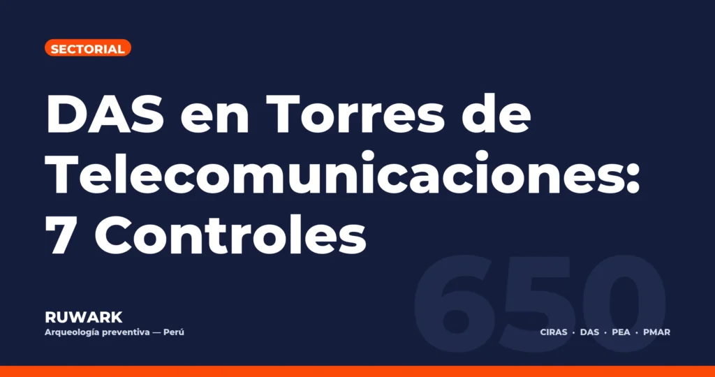 Portada blog 650 - DAS en Torres de Telecomunicaciones: 7 Controles