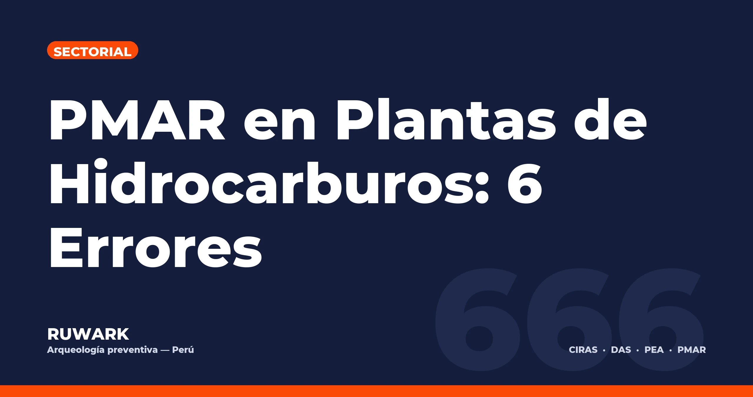 Portada blog 666 - PMAR en Plantas de Hidrocarburos: 6 Errores
