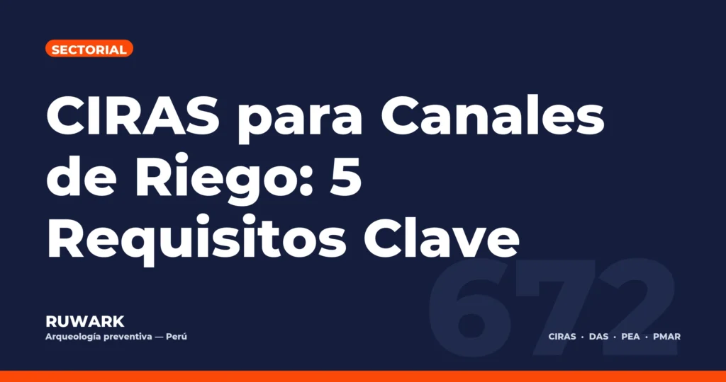 Portada blog 672 - CIRAS para Canales de Riego: 5 Requisitos Clave