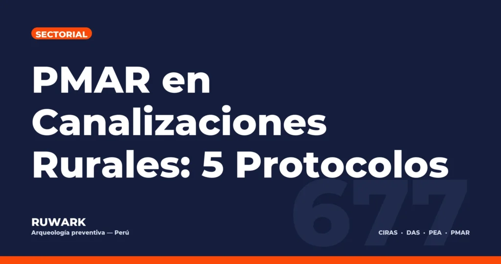Portada blog 677 - PMAR en Canalizaciones Rurales: 5 Protocolos