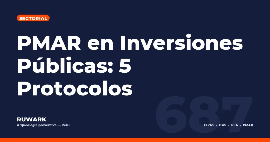 Portada blog 687 - PMAR en Inversiones Publicas: 5 Protocolos