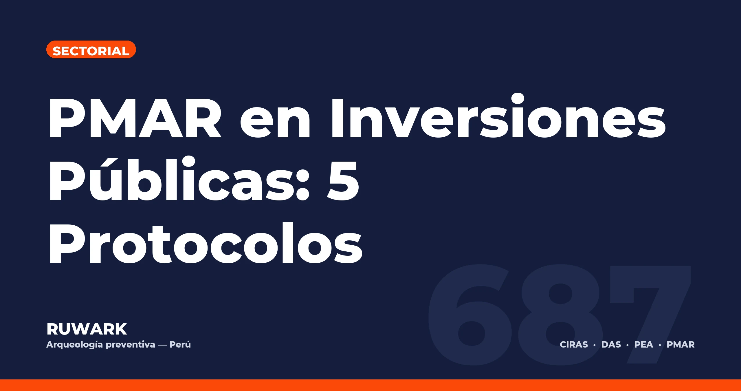 Portada blog 687 - PMAR en Inversiones Publicas: 5 Protocolos