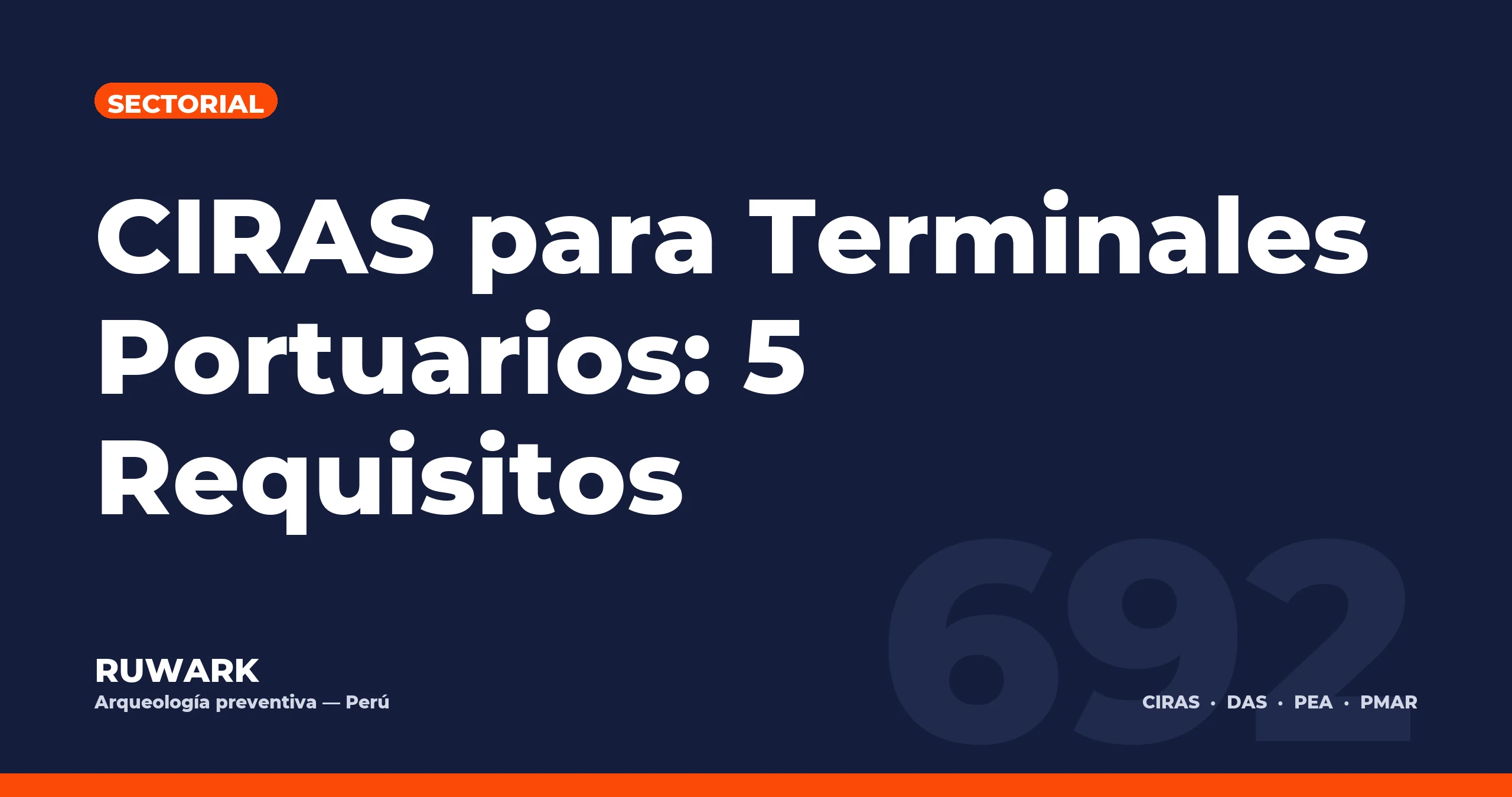Portada blog 692 - CIRAS para Terminales Portuarios: 5 Requisitos