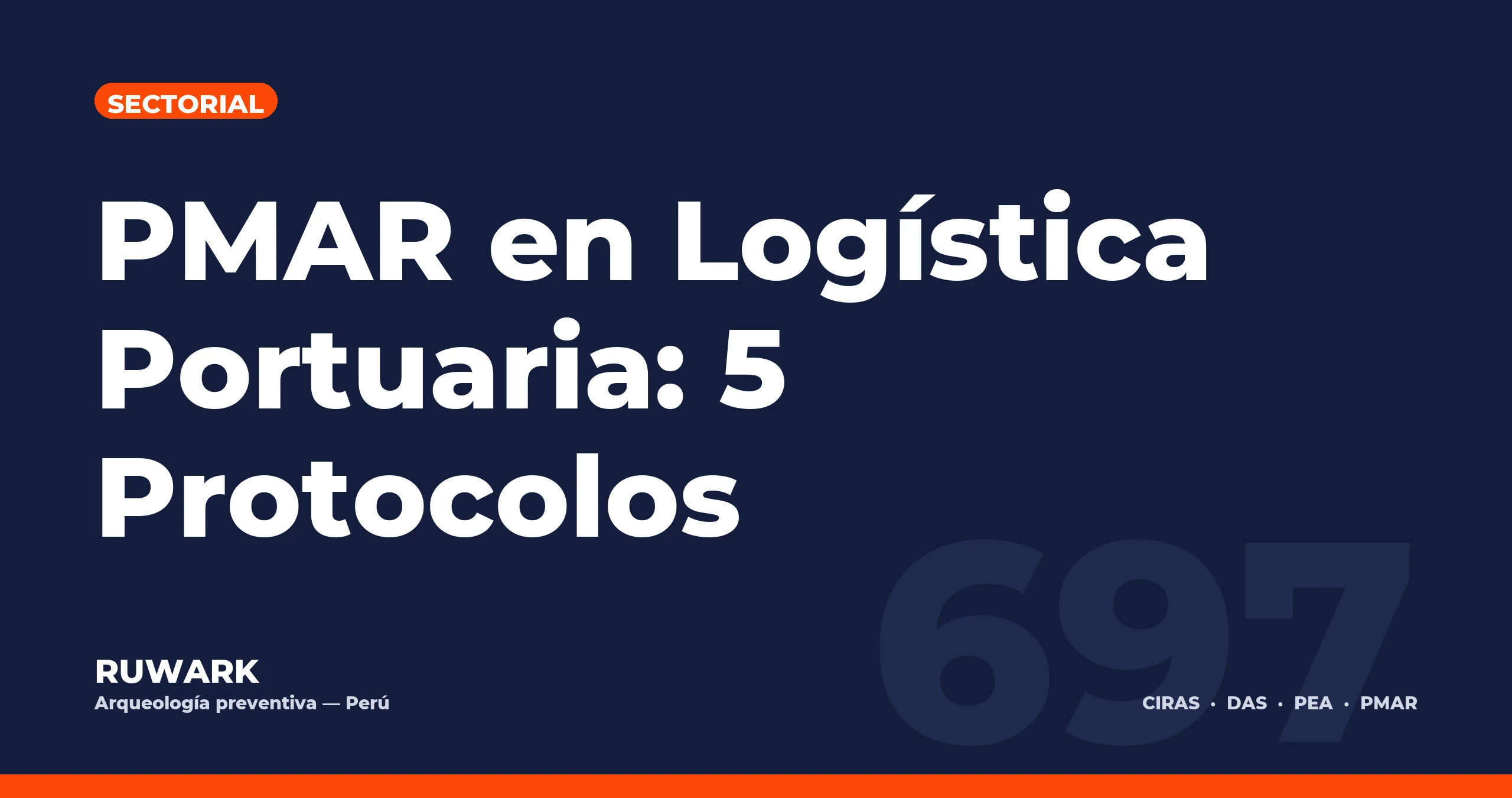 Portada blog 697 - PMAR en Logistica Portuaria: 5 Protocolos