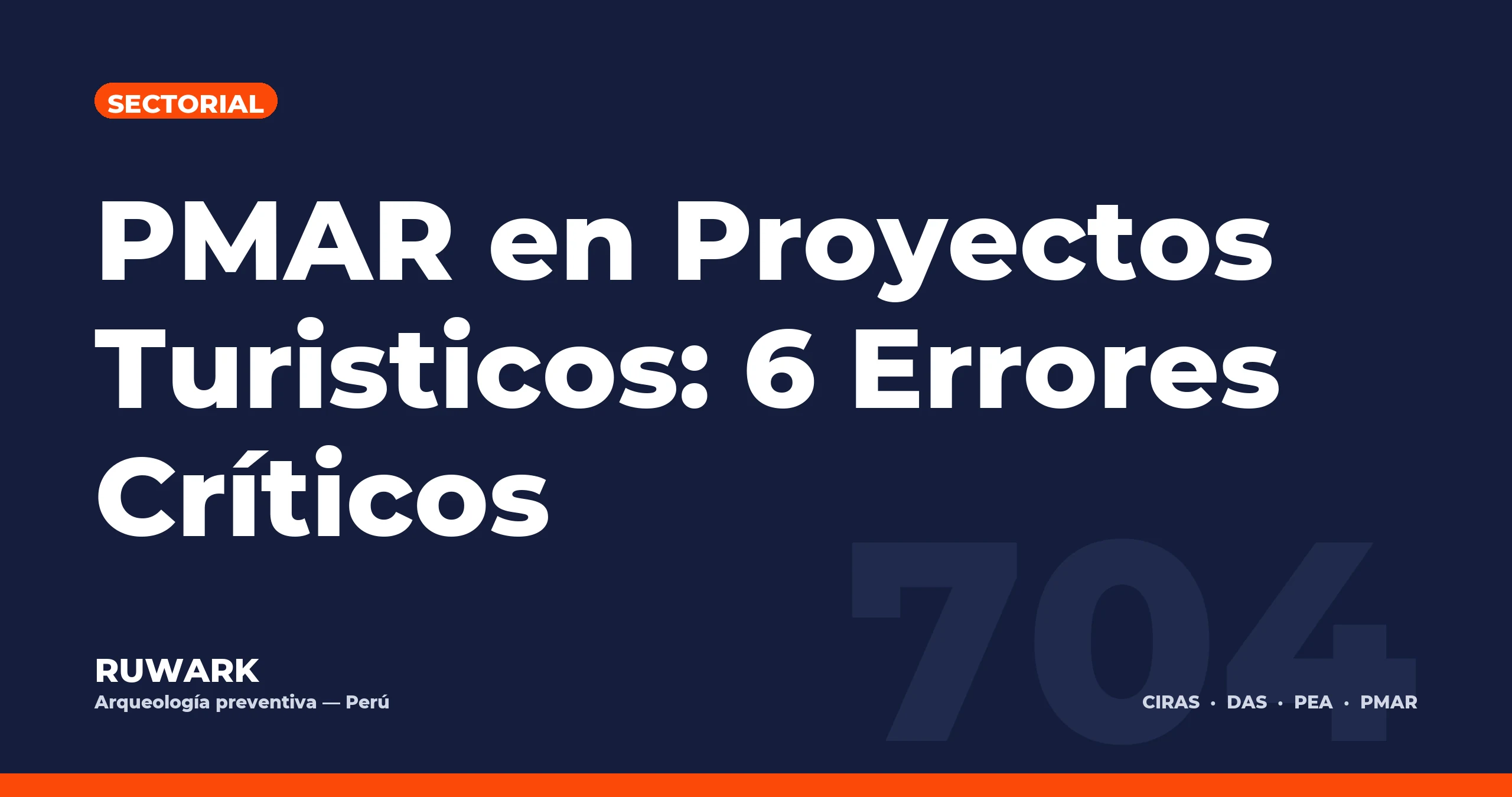 Portada blog 704 - PMAR en Proyectos Turisticos: 6 Errores Criticos