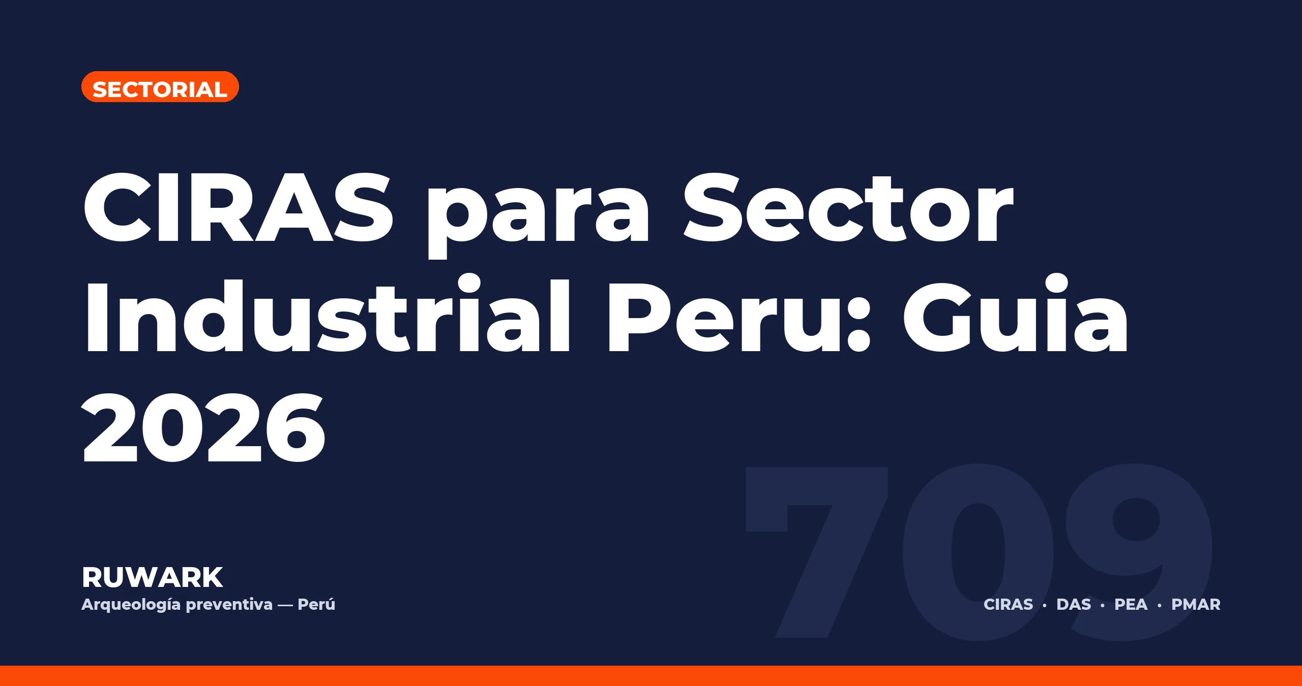 Portada blog 709 - CIRAS para Sector Industrial Peru: Guia 2026