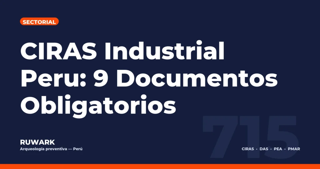 Portada blog 715 - CIRAS Industrial Peru: 9 Documentos Obligatorios