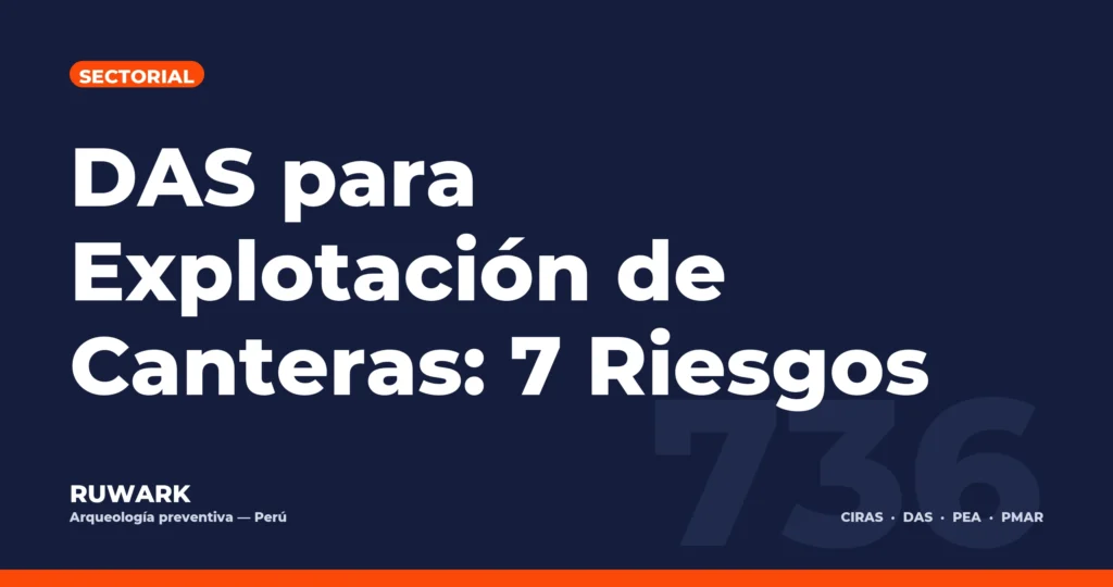 Portada blog 736 - DAS para Explotacion de Canteras: 7 Riesgos