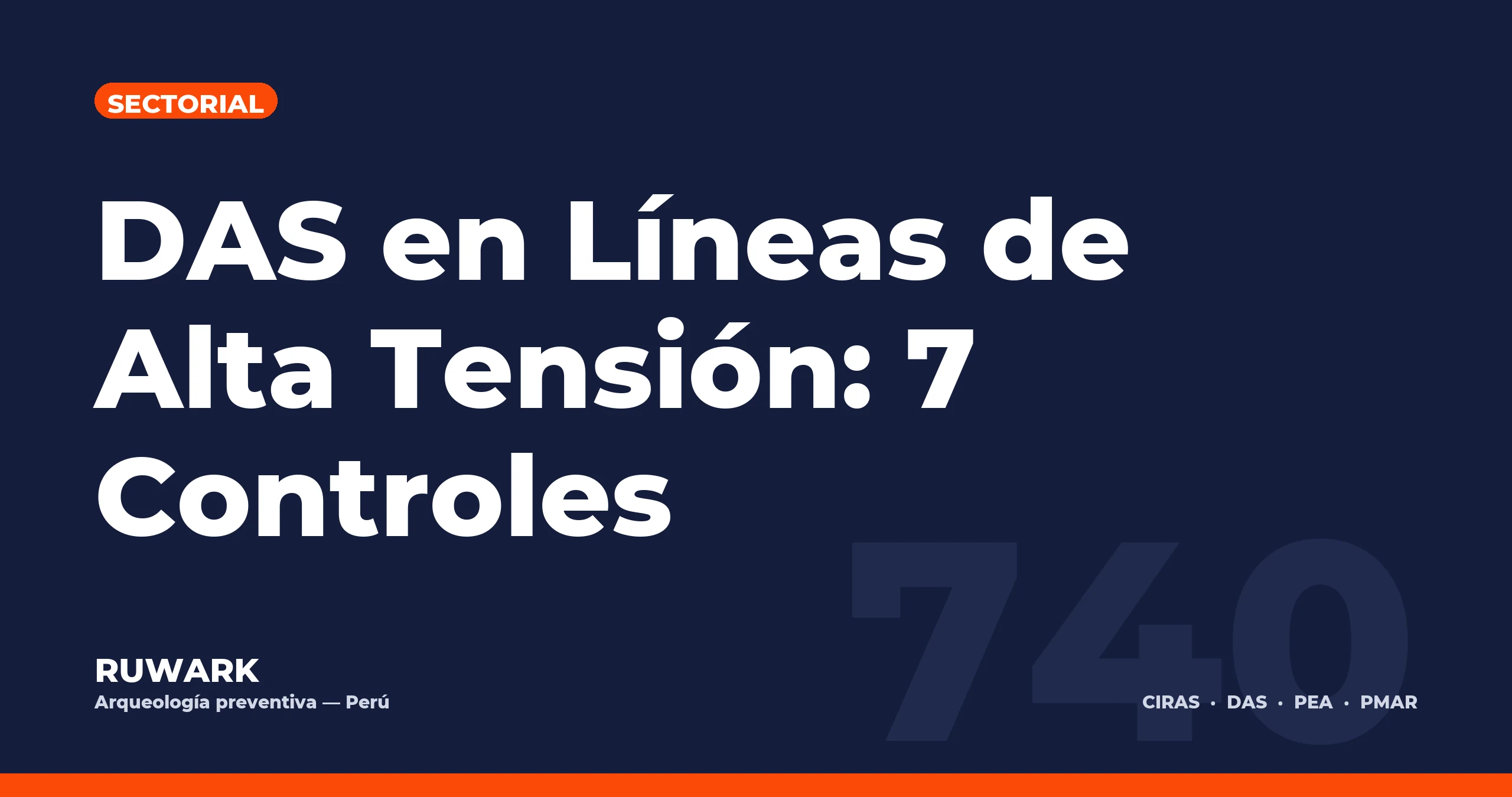 Portada blog 740 - DAS en Lineas de Alta Tension: 7 Controles