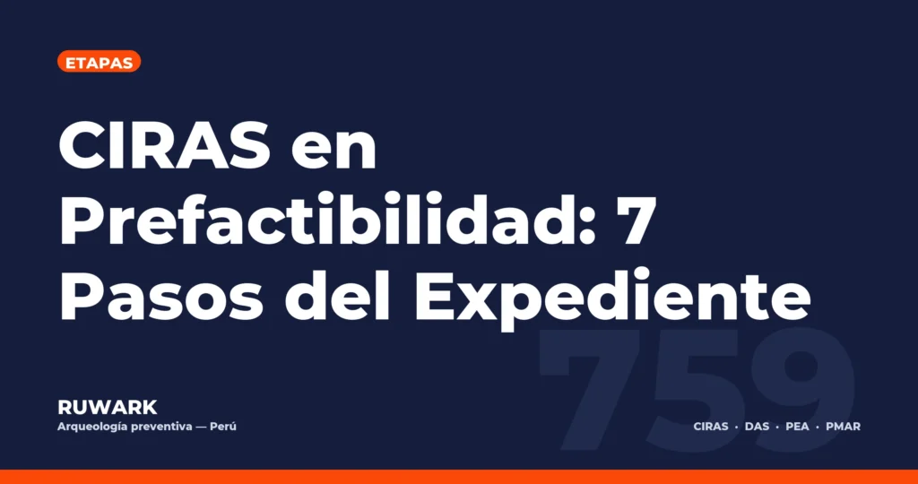 Portada blog 759 - CIRAS en Prefactibilidad: 7 Pasos del Expediente
