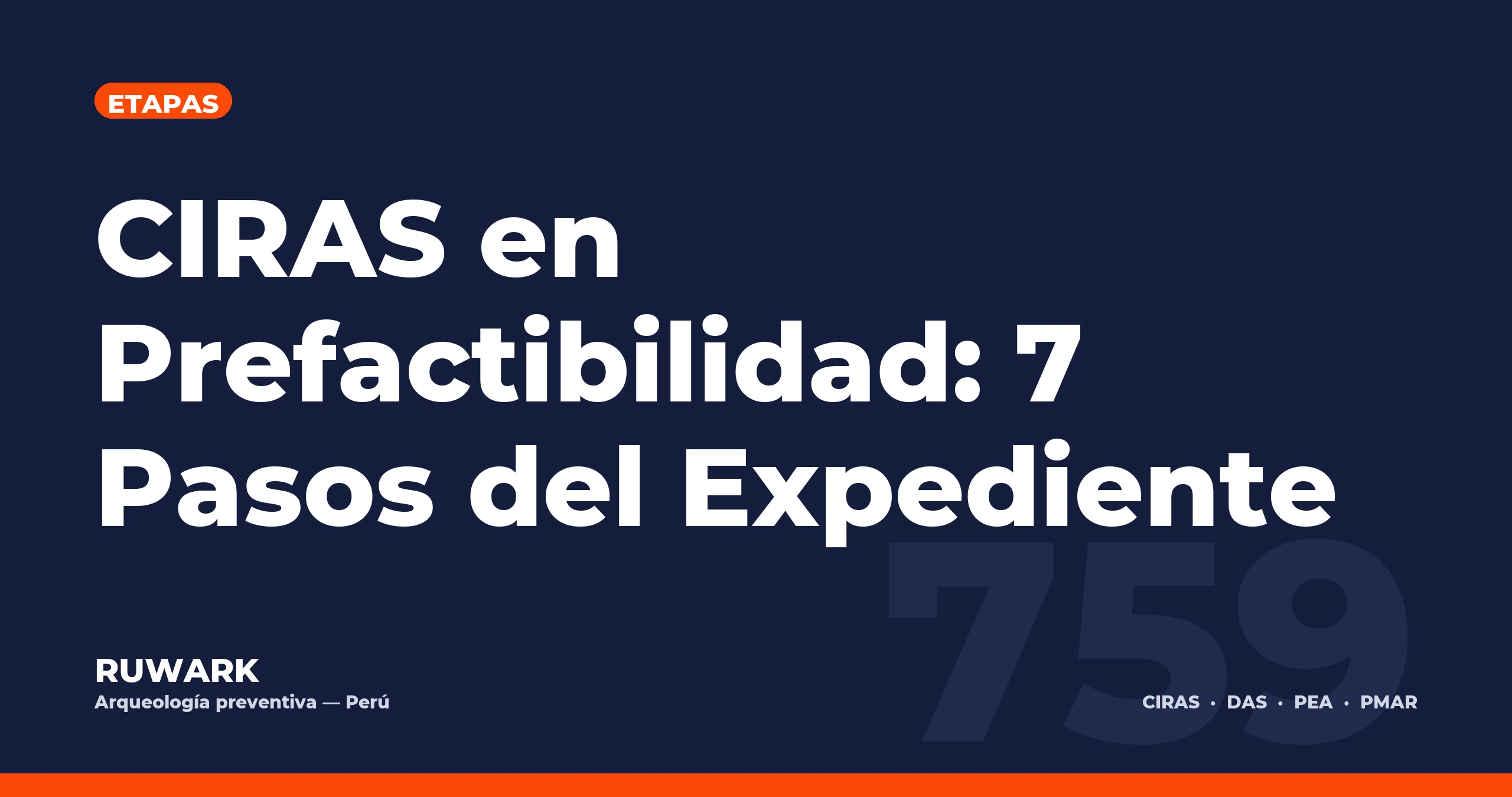 Portada blog 759 - CIRAS en Prefactibilidad: 7 Pasos del Expediente