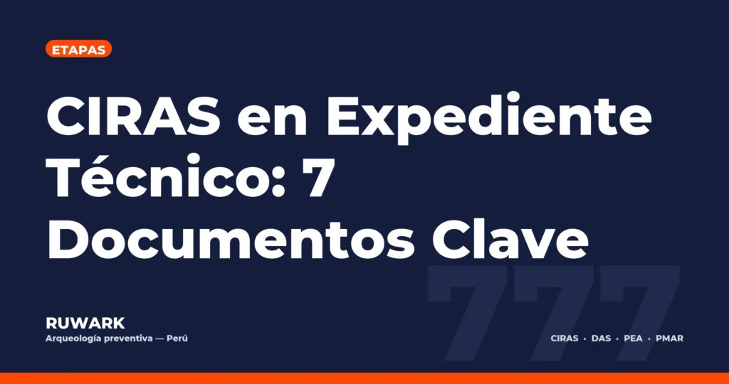 Portada blog 777 - CIRAS en Expediente Tecnico: 7 Documentos Clave