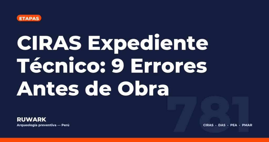 Portada blog 781 - CIRAS Expediente Tecnico: 9 Errores Antes de Obra