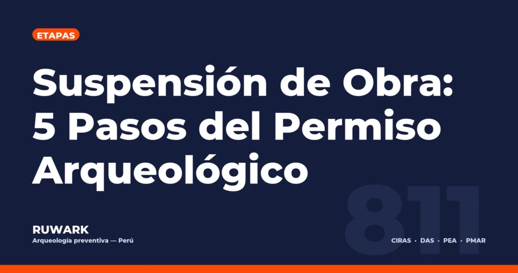 Portada blog 811 - Suspension de Obra: 5 Pasos del Permiso Arqueologico