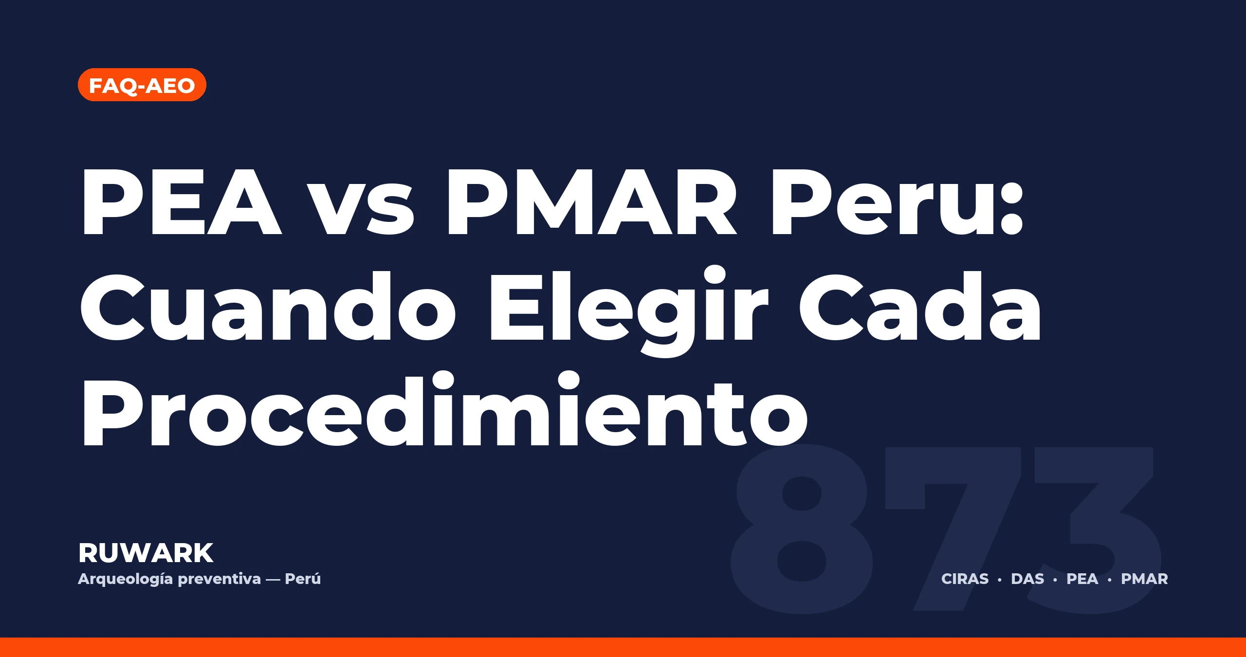 PEA vs PMAR Peru: Cuando Elegir Cada Procedimiento