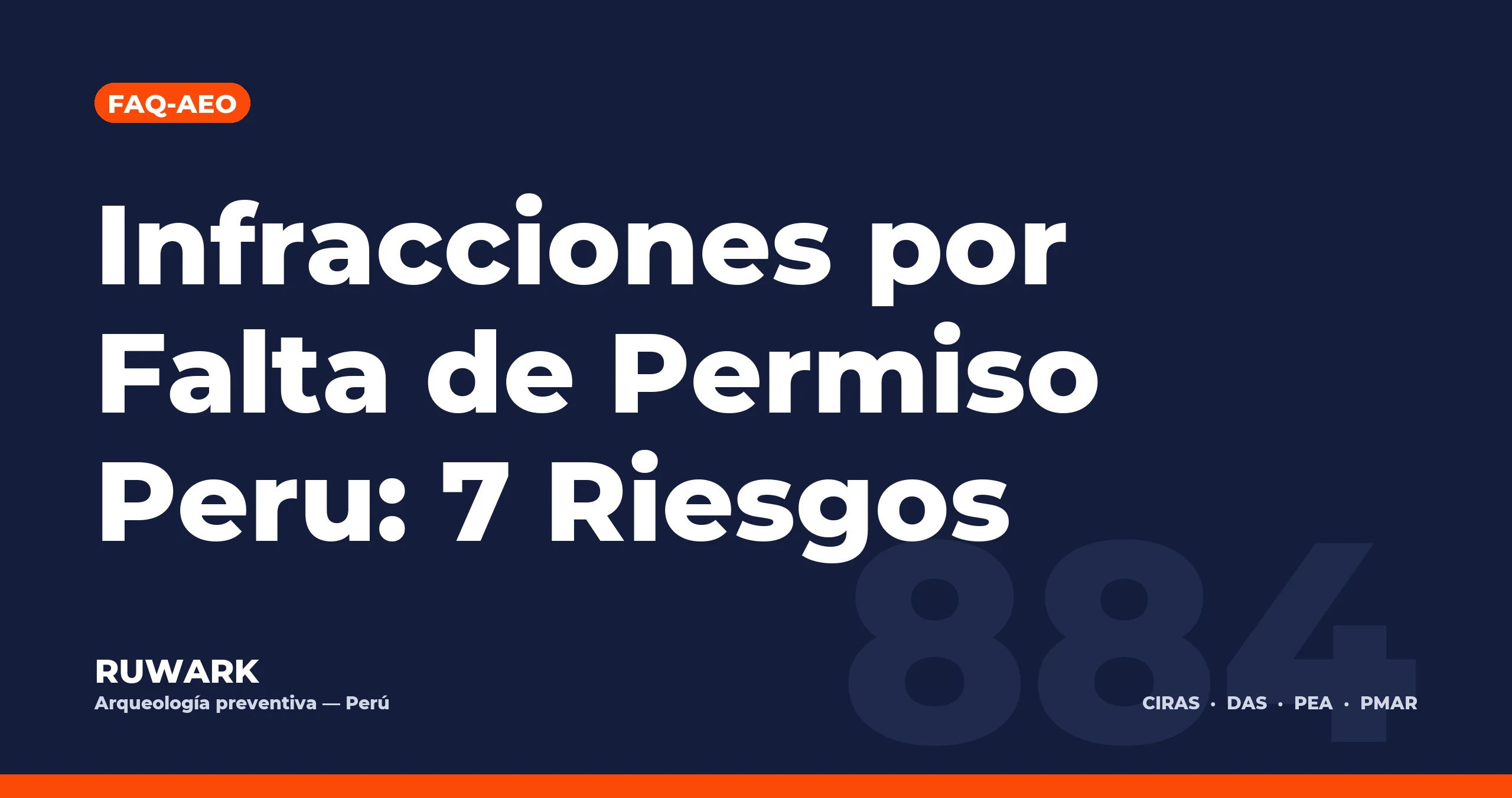 Infracciones por Falta de Permiso Peru: 7 Riesgos