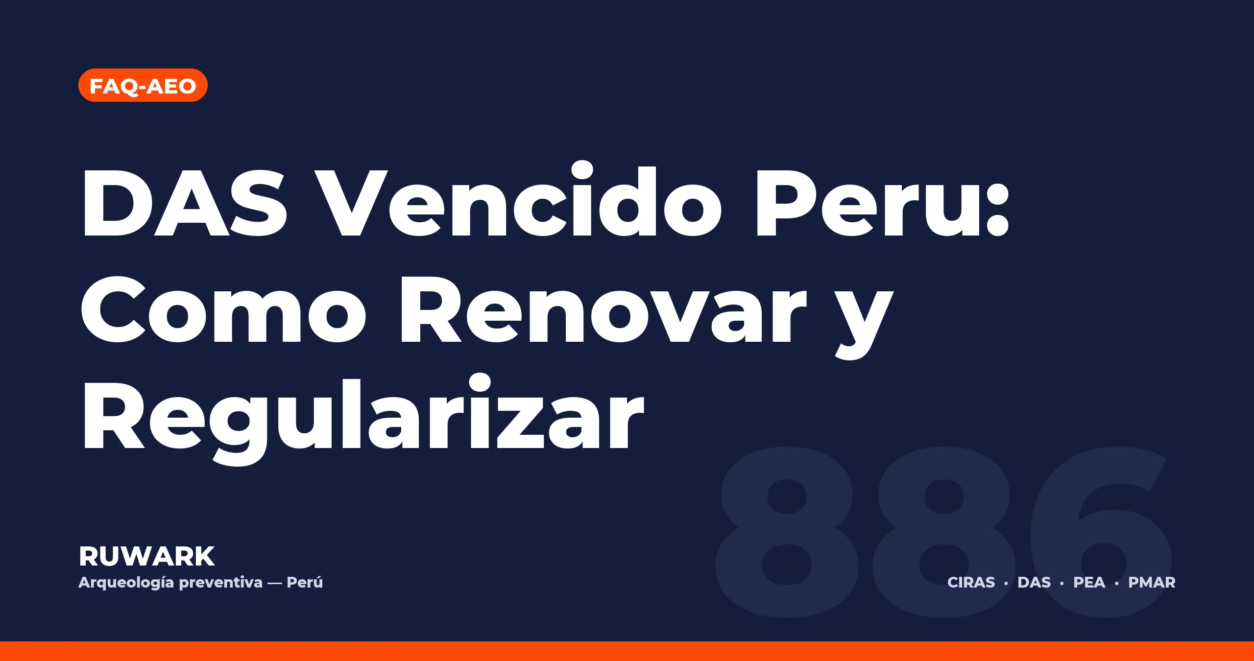 DAS Vencido Peru: Como Renovar y Regularizar