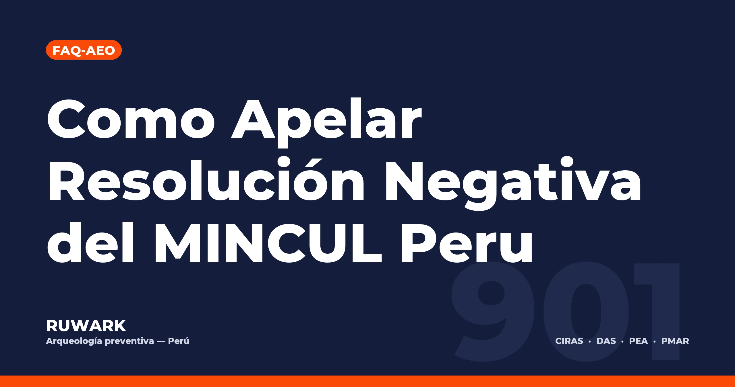 Como Apelar Resolucion Negativa del MINCUL Peru