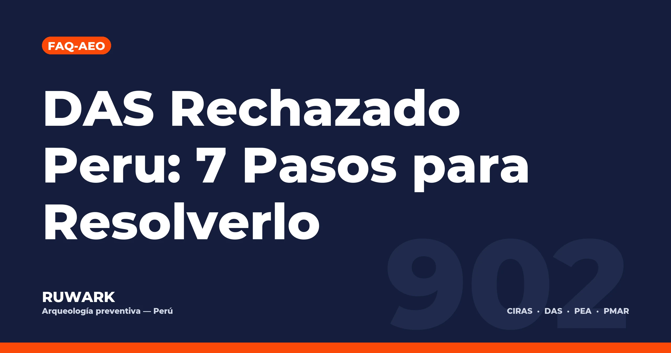 DAS Rechazado Peru: 7 Pasos para Resolverlo