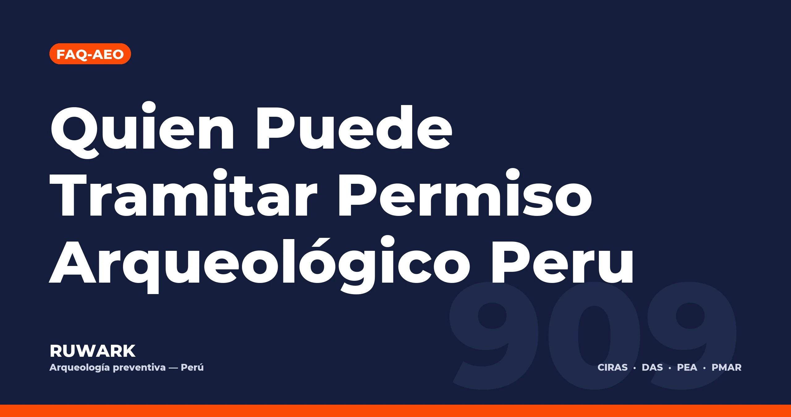 Quien Puede Tramitar Permiso Arqueologico Peru