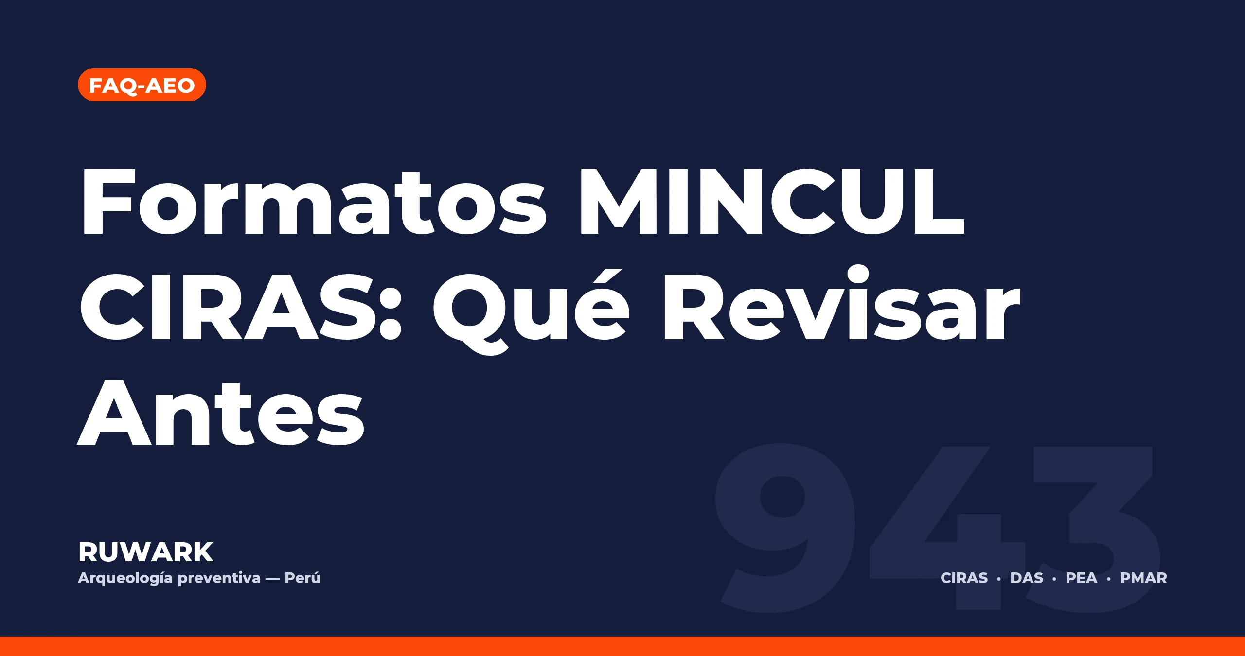 Portada blog 943 - Formatos MINCUL CIRAS: Qué Revisar Antes