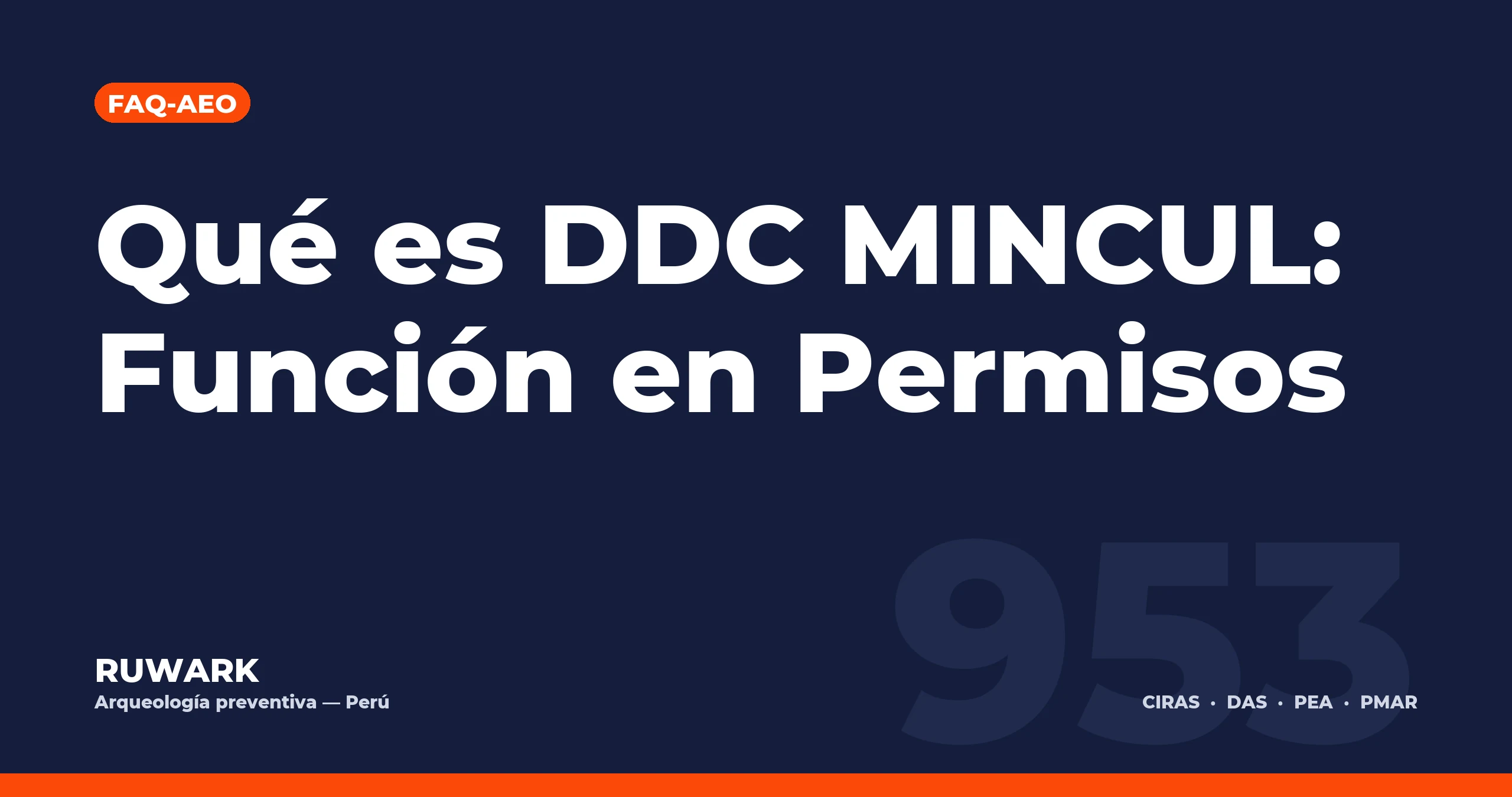 Portada blog 953 - Qué es DDC MINCUL: Función en Permisos