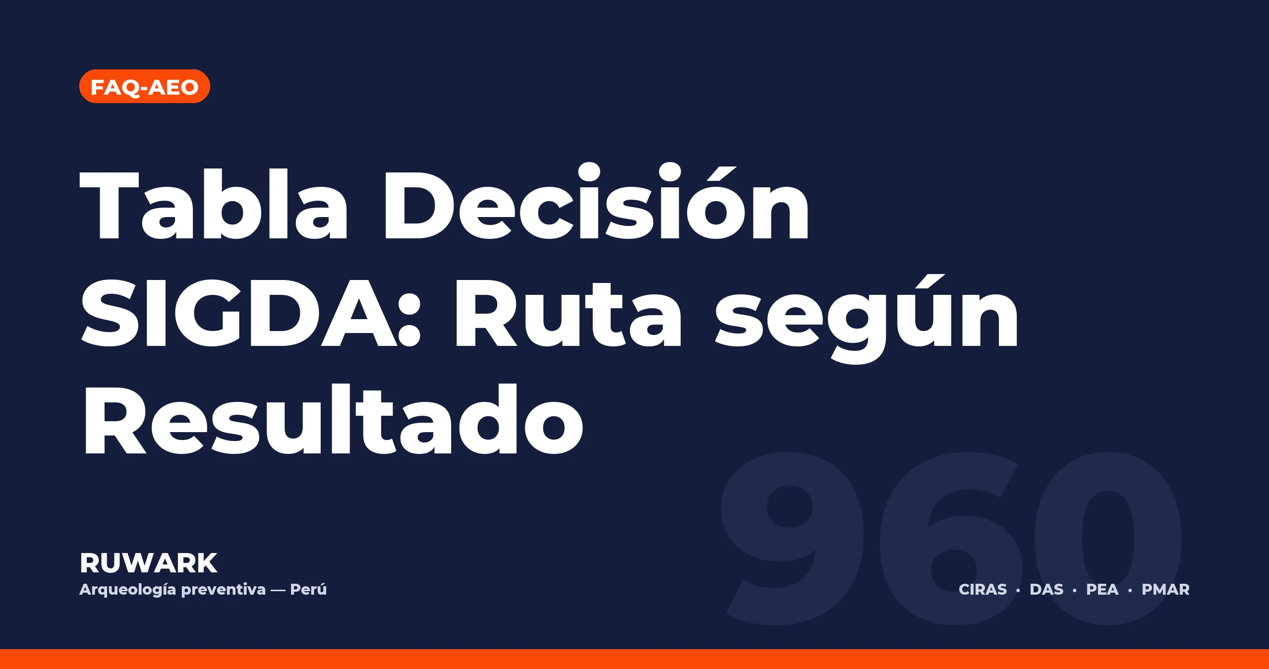 Portada blog 960 - Tabla Decisión SIGDA: Ruta según Resultado