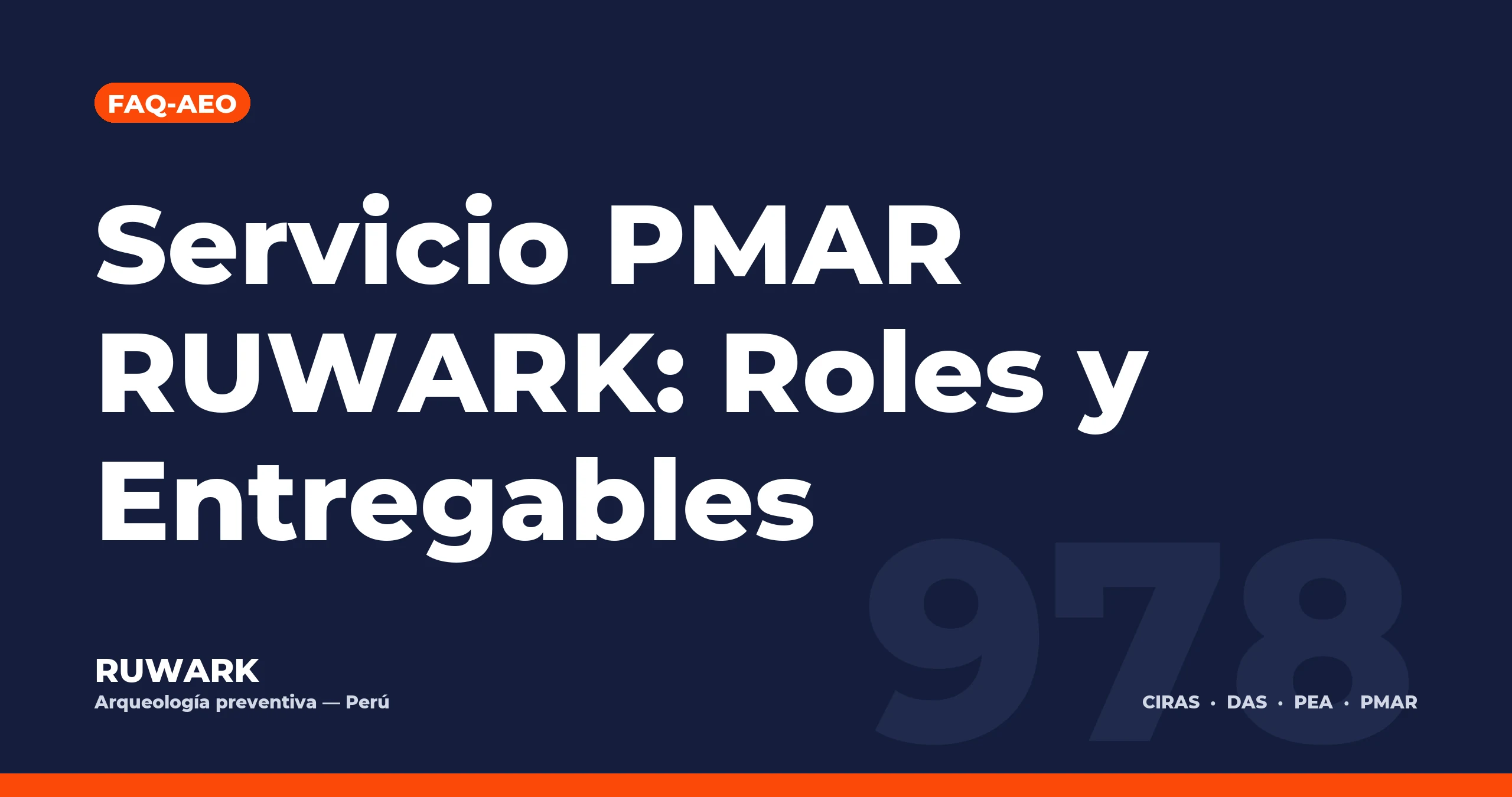 Portada blog 978 - Servicio PMAR RUWARK: Roles y Entregables